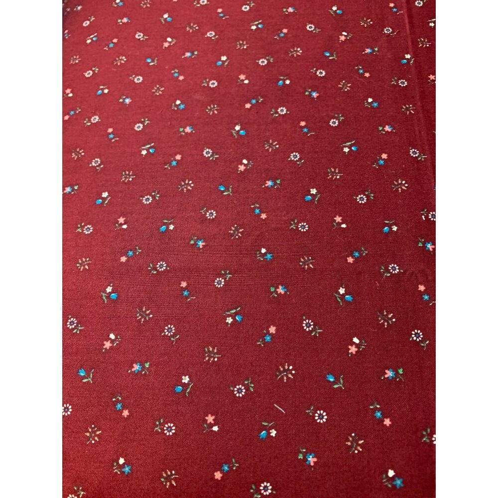 Vintage Cranston Print Works Co. VIP Floral Cotton Fabric 18" x 22" Fat Quarter